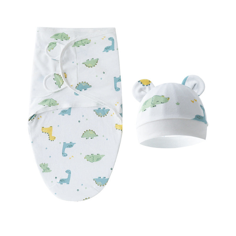 Couverture d'emmaillotage avec bonnet