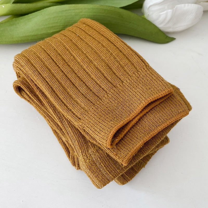 Collant épais sans pied pour bébé fille