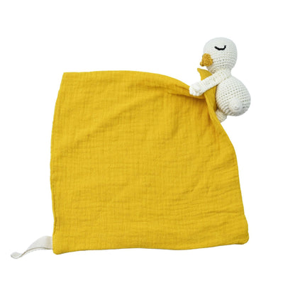 Peluche câline avec mini serviette