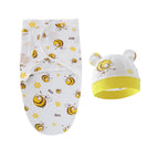 Couverture d'emmaillotage avec bonnet