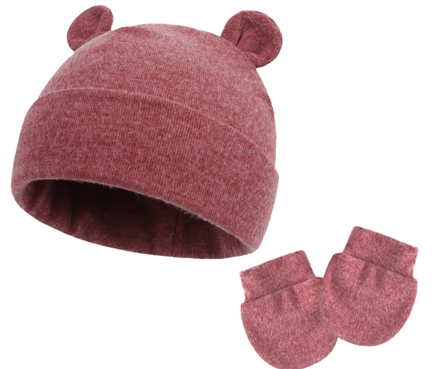 Bonnet et moufles pour bébé en coton - Mum&Choupinou #