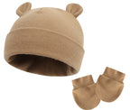 Bonnet et moufles pour bébé en coton - Mum&Choupinou #