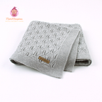 Couverture pour bébé en tricot