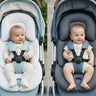 Coussin 2 faces pour poussette nacelle siège auto