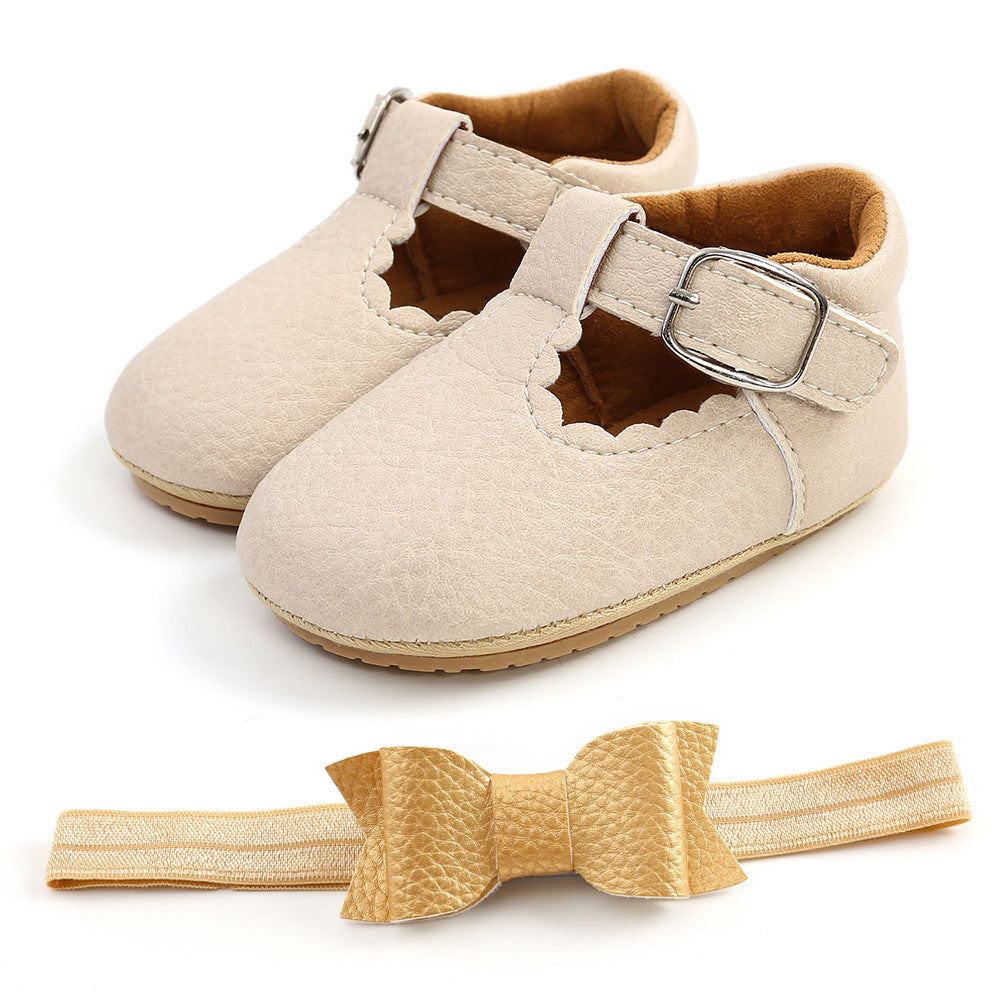 Chaussures bébé fille Mary Jane avec accessoire 
