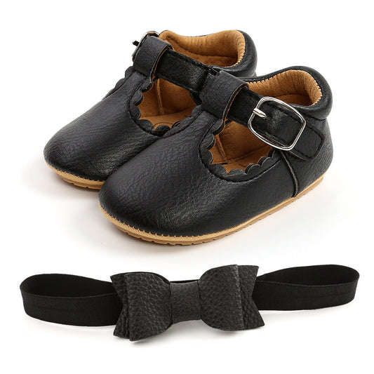 Chaussures bébé fille Mary Jane avec accessoire