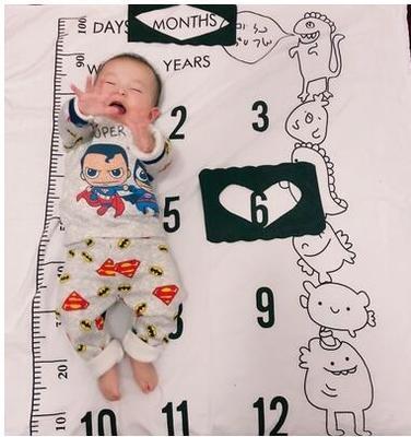 Couverture de croissance bébé - Mum&Choupinou #