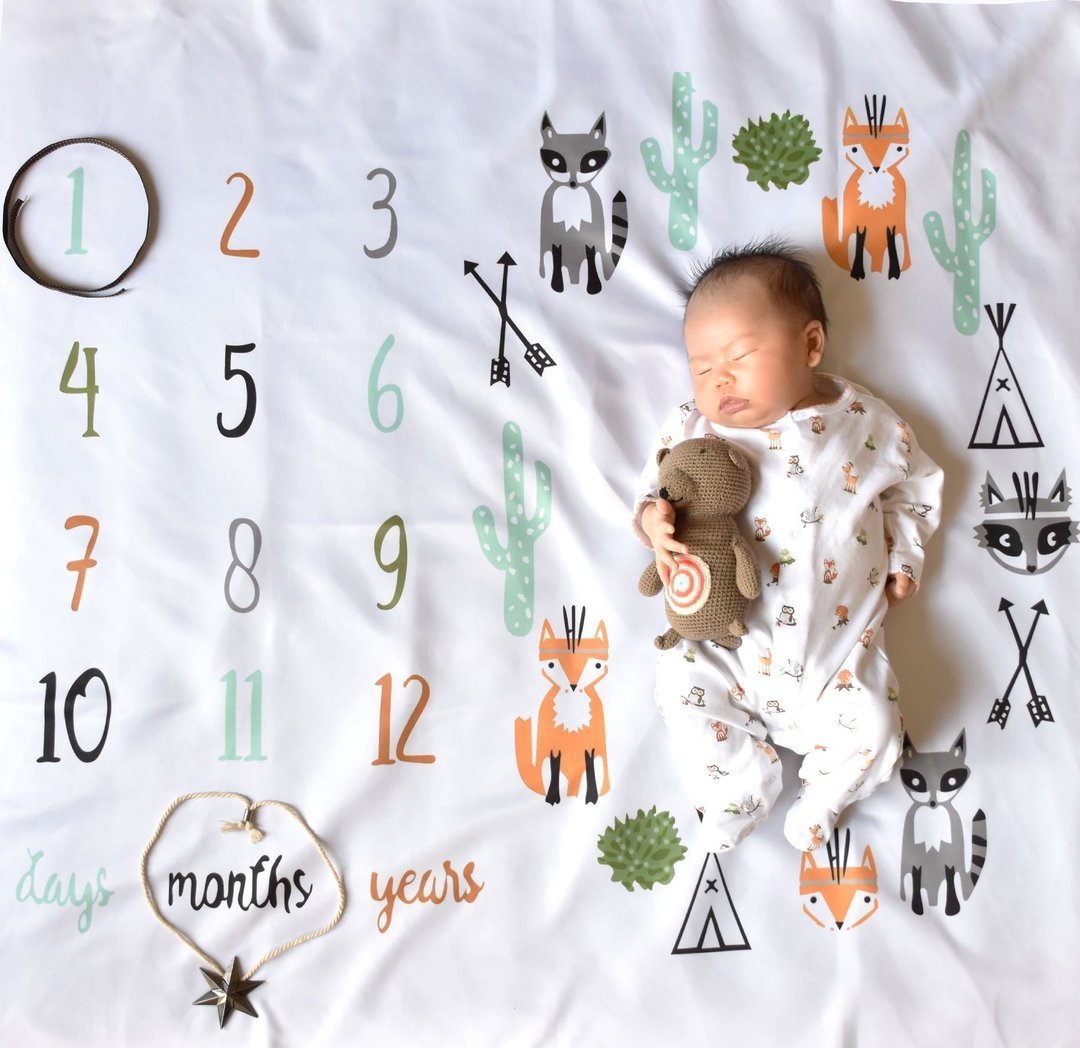 Couverture de croissance bébé - Mum&Choupinou #