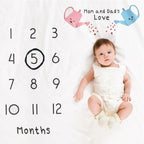 Couverture de croissance bébé - Mum&Choupinou #