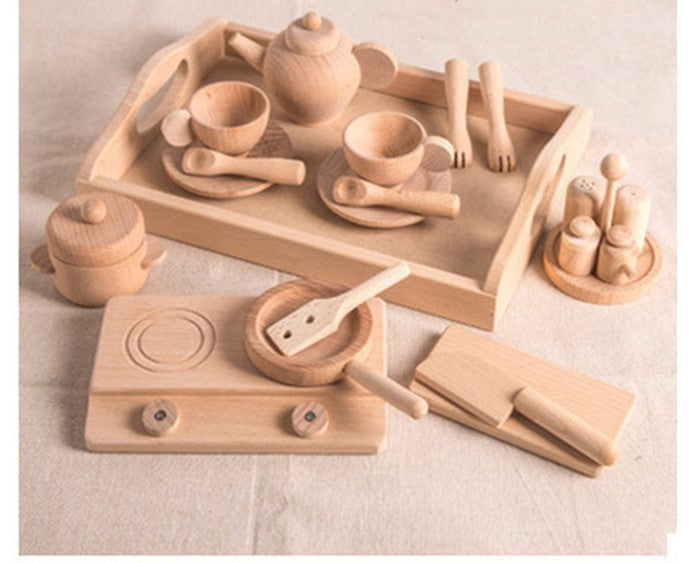 Dinette en bois pour enfant - Mum&Choupinou #