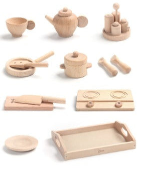 Dinette en bois pour enfant - Mum&Choupinou #