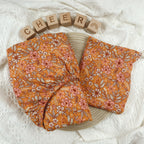 Drap-housse de lit en crêpe de coton imprimé - Mum&Choupinou #