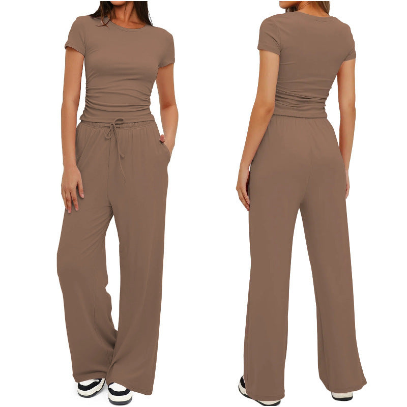 Ensemble pantalon et haut décontracté