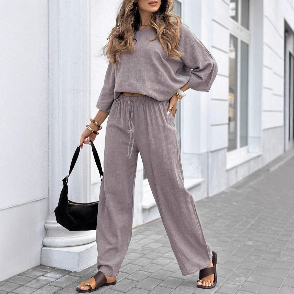 Ensemble femme décontracté et chic