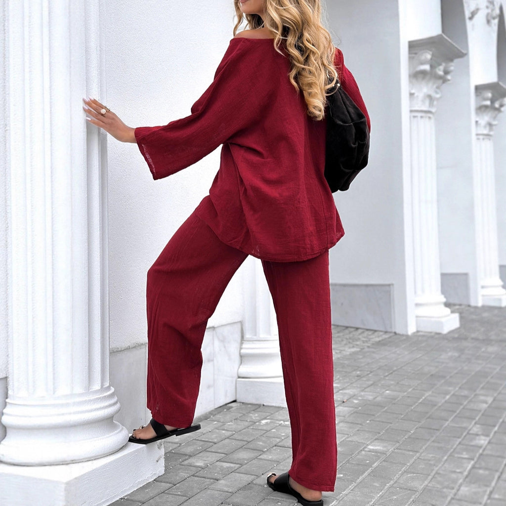 Ensemble femme décontracté et chic