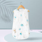 Gigoteuse bébé en gaze de coton sans manches - Mum&Choupinou #