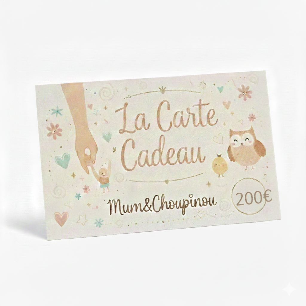 La carte cadeau Mum&Choupinou