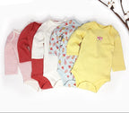 Lot de 5 bodies manches longues pour bébé - Mum&Choupinou #