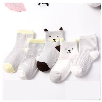 Lot de 5 chaussettes enfant 