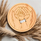 Support souvenir bracelet de naissance