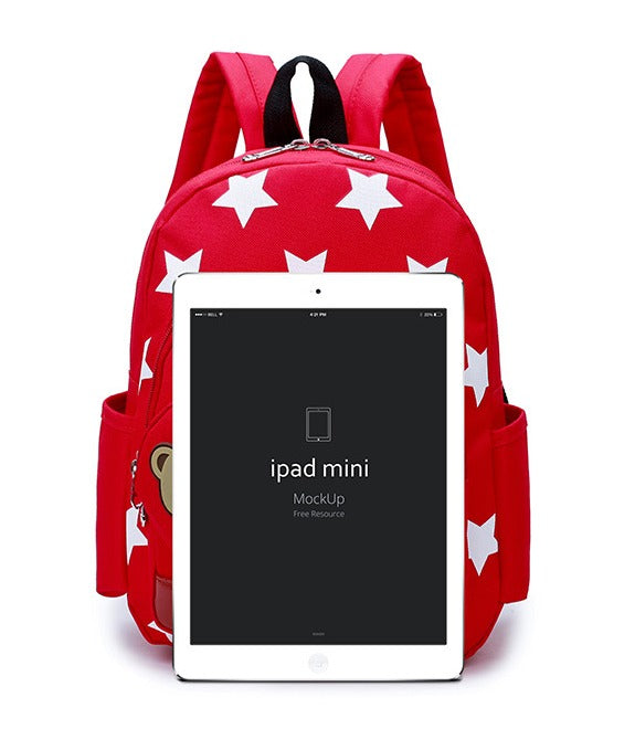 Sac d'école motif étoiles 