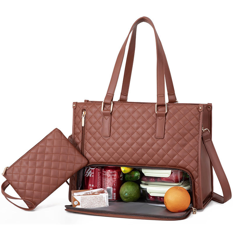 Sac femme polyvalent avec compartiment lunch box - Mum&Choupinou #