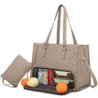Sac femme polyvalent avec compartiment lunch box - Mum&Choupinou #