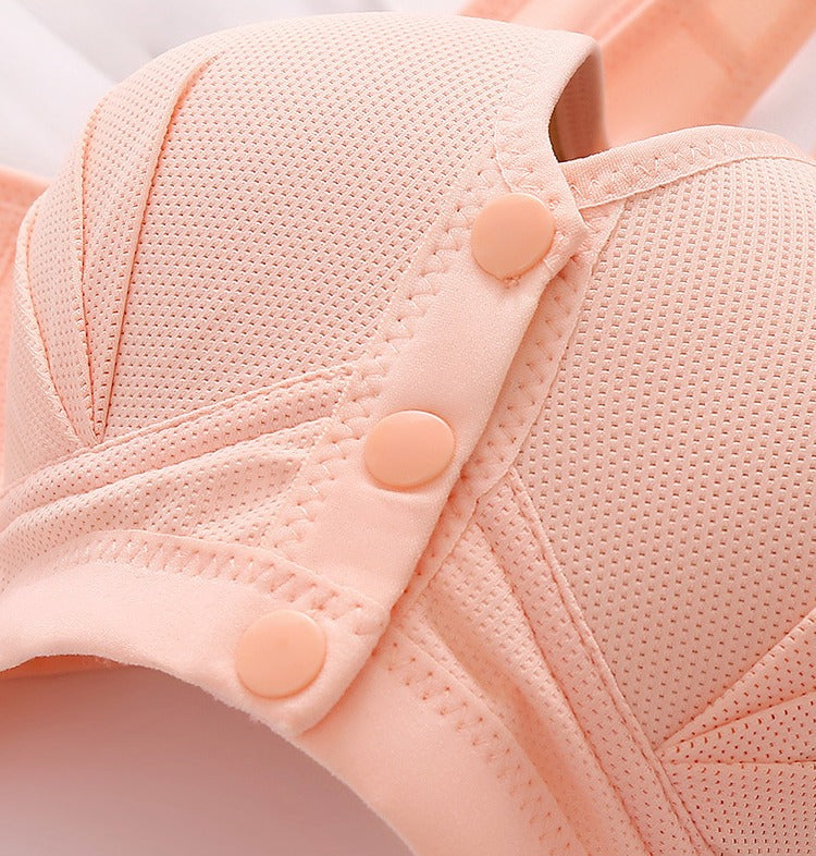 Soutien-gorge d'allaitement à boutons