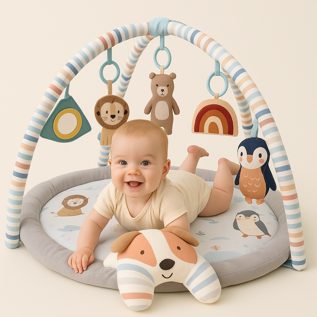 Tapis d'éveil pour bébé - Règne animal