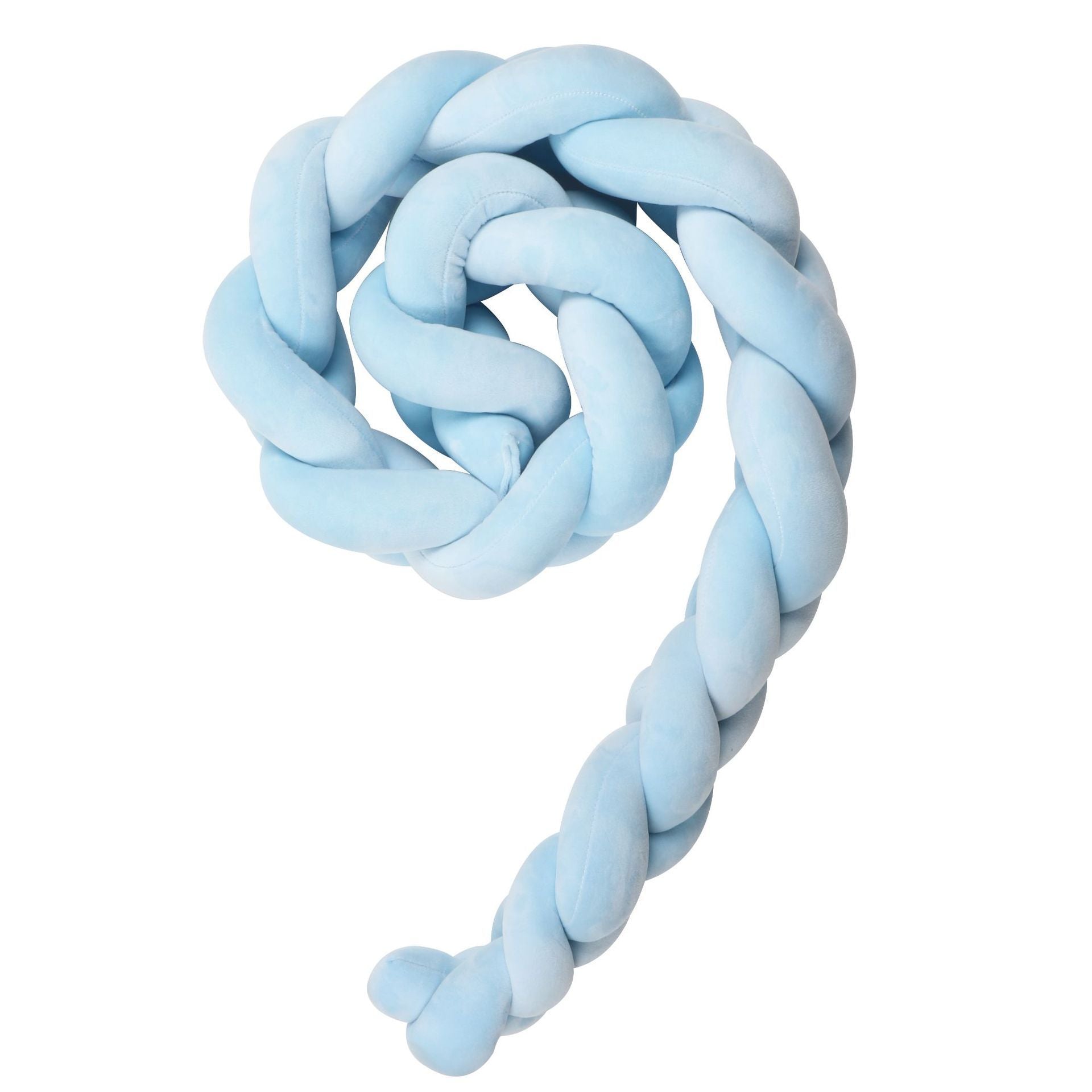 Tour de lit tressé pour bébé
