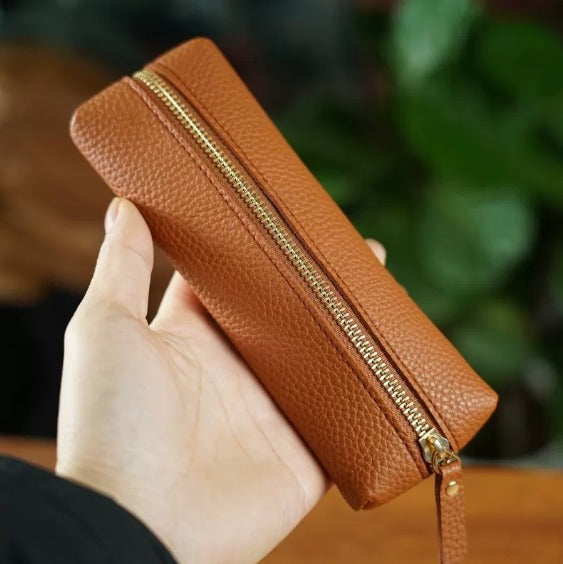 Trousse scolaire en similicuir 