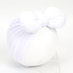 Bonnet-turban à nœud papillon pour fille