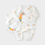 Barboteuse bébé avec bavoir - Mum&Choupinou #