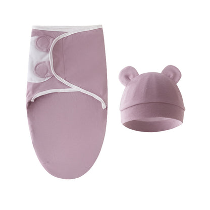 Couverture d'emmaillotage avec bonnet
