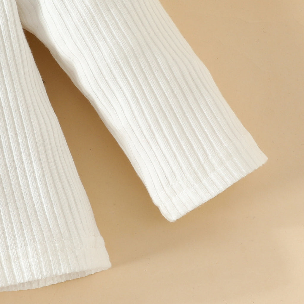 Ensemble fille 3pcs jupe ovale haut et béret
