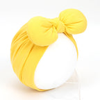 Bonnet-turban à nœud papillon pour fille