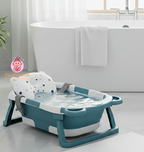 Baignoire bébé pliable avec thermomètre intégré