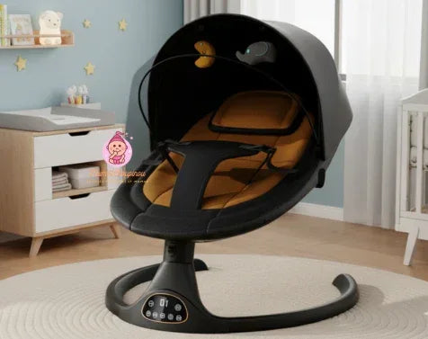 Balancelle électrique multifonctionnelle pour bébé - Mum&Choupinou