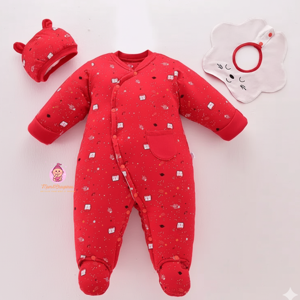 Combinaison bébé matelassée