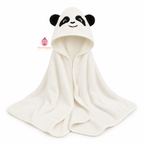 Serviette de bain douce avec cape pour bébé