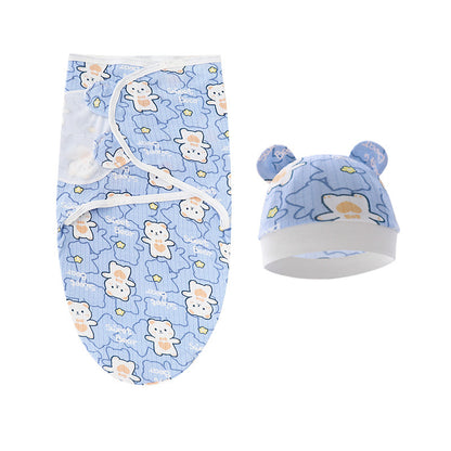 Couverture d'emmaillotage avec bonnet