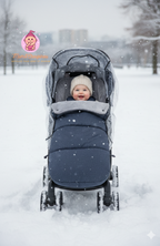 Chancelière hiver bébé universelle pour poussette