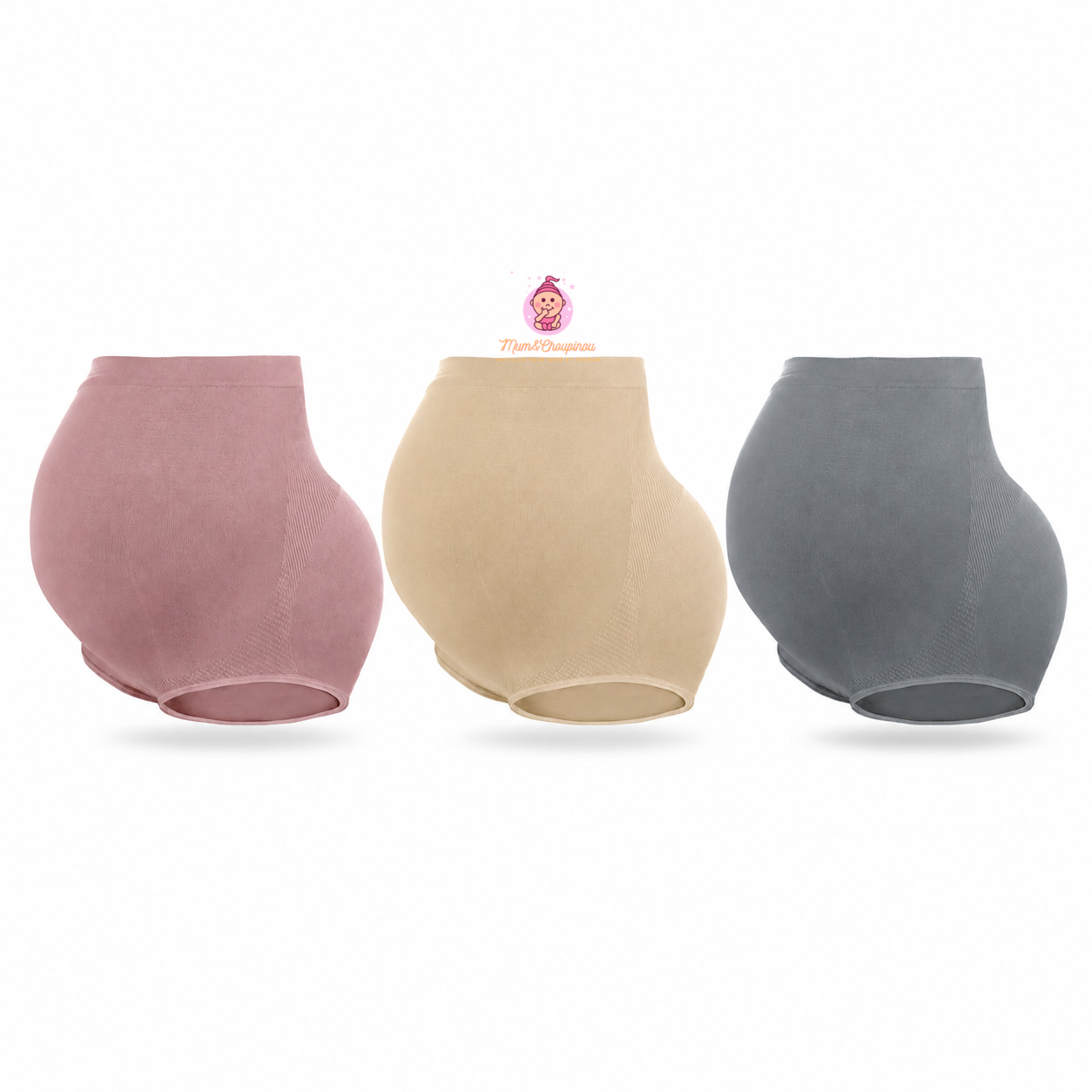 Culotte maternité taille haute sans couture