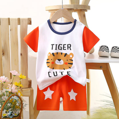 Ensemble enfant short et t-shirt d'été