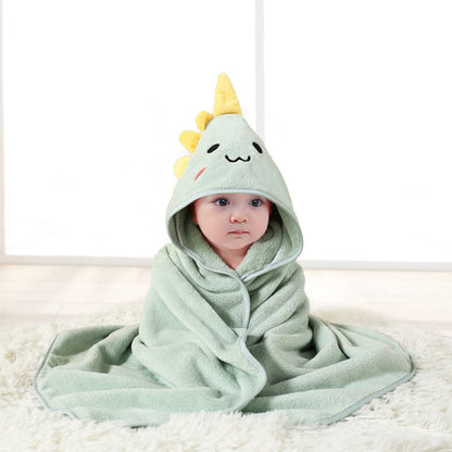 Serviette de bain douce avec cape pour bébé