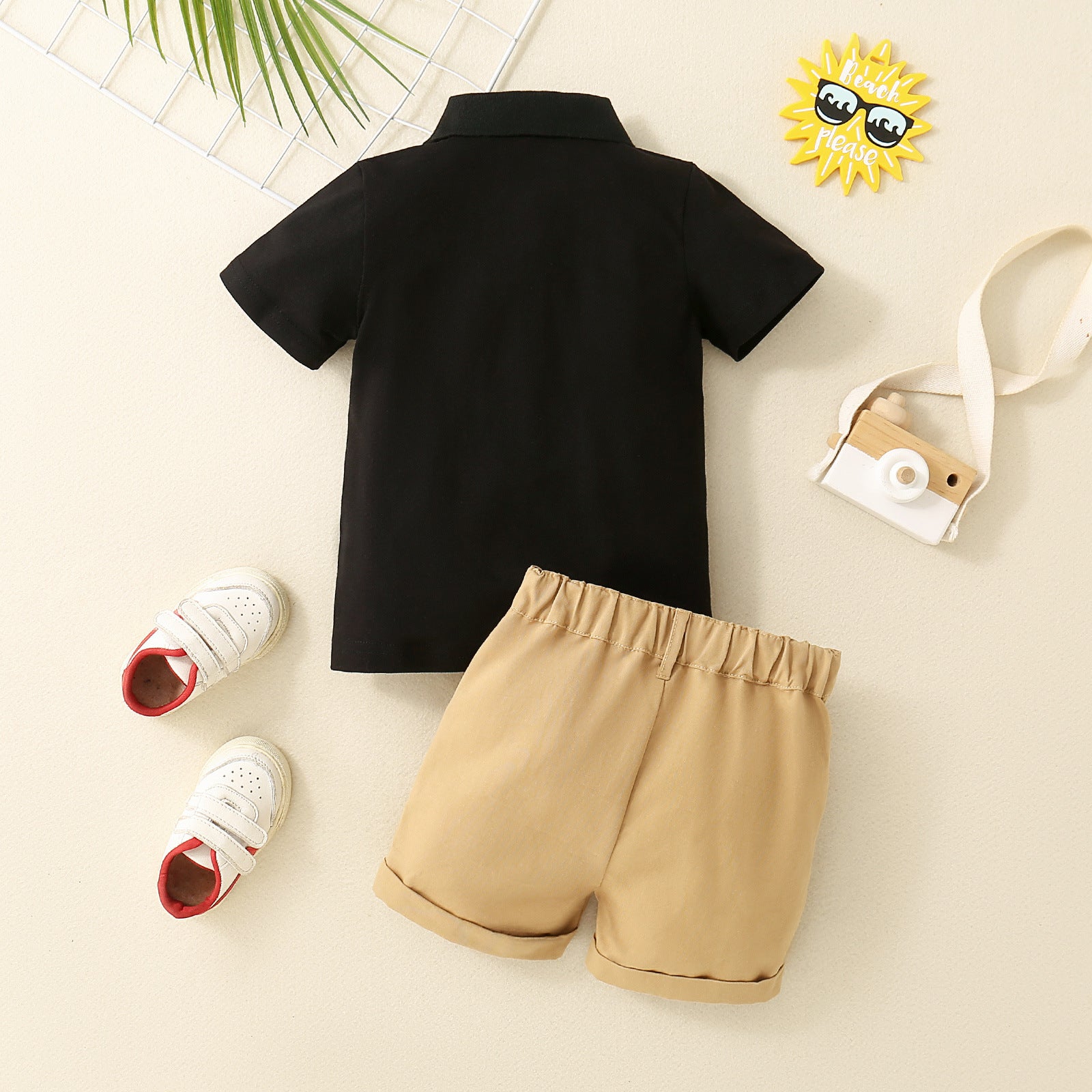 Ensemble polo et short garçon