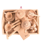 Dinette en bois pour enfant