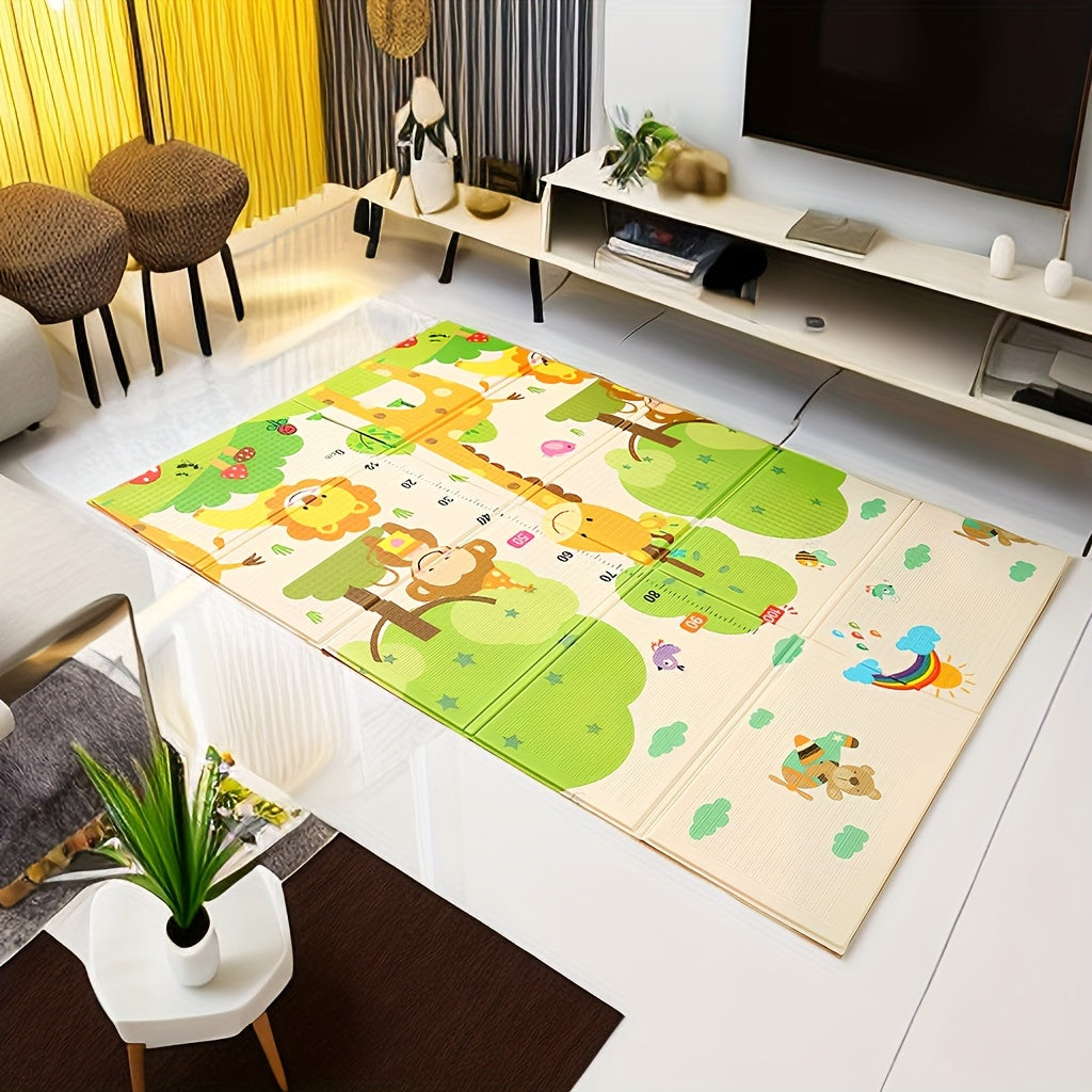 Tapis de sol portable avec motif d'animaux cartoon