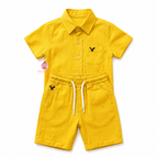 Ensemble garçon été chemise et short