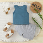 Ensemble 2 pcs débardeur et short pour enfant
